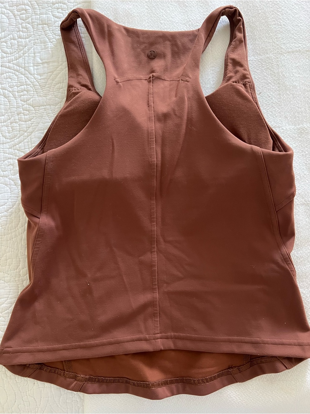 lululemon athletica Rust-Brown Racerback Tank - Picture 2 of 3